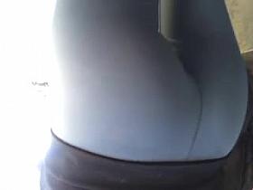 Amazing booty in bus stop