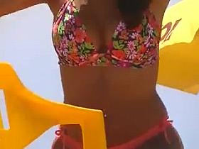 hot brazilians butts at beach 2015