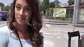 Pickups With Kirsten Lee - Fucked For Money In Public