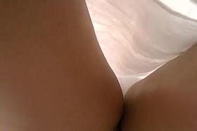 Tight white panties 1
