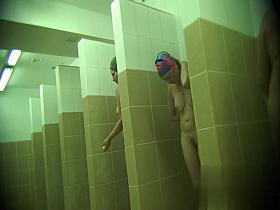 Hidden cameras in public pool showers 771