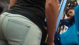 HIDDEN CAM BARELY LEGAL TIGHT JEANS m51