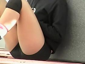 Pussy bulge of a volleyball girl