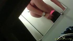 Black panty in changing room
