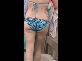 candid fat jiggly beach booty spy 45,, wow