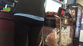 MILF AT THE MARKET