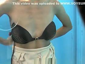 Spy Cam Shows Amateur, Russian, Changing Room Clip, Watch It