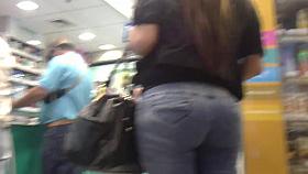 MILF AT THE STORE WITH A PHAT ASS!!!!
