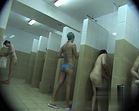 Hidden cameras in public pool showers 206