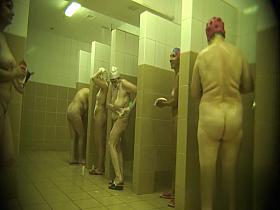 Hidden cameras in public pool showers 308