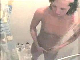 Hidden cam in shower