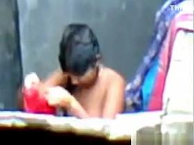 Barishal Girl Bathing After Masturbation