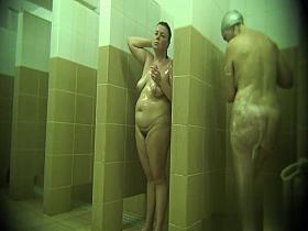 Hidden cameras in public pool showers 909