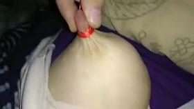 play with wifes huge tits