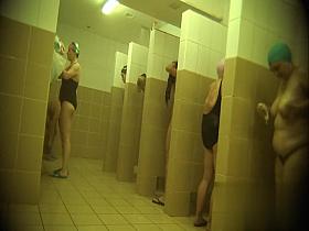 Hidden cameras in public pool showers 610