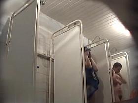 Hidden cameras in public pool showers 612