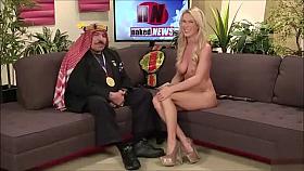 21st century interview show with beautiful naked babes