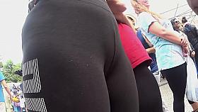 Spectacular ass and cameltoe