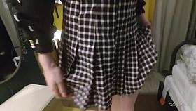 Petite Girl In Miniskirt Flashing Pussy In Mall (risky Upskirt)