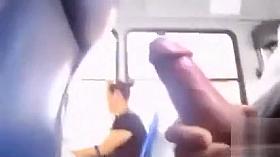 Public masturbation on a bus turns him on