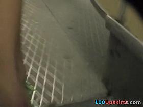 Short escalator upskirt episode
