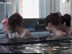 Asian public bathing