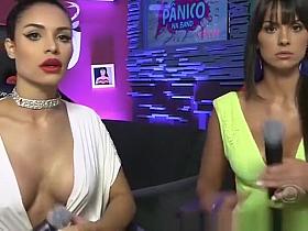 Brazilian TV girls with big cleavages