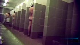 Hidden cameras in public pool showers 917