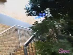 Fine Japanese ass shown in a smutty sharking video