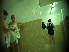 Hidden cameras in public pool showers 393