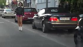 Sexy street hookers in a quick compilation