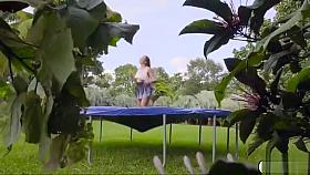 Ivy getting fucked in the trampoline