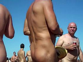 Closeups from the nudist beach