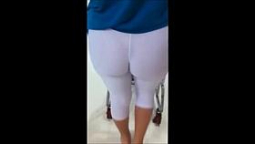 white leggins milf by bootyhunterr