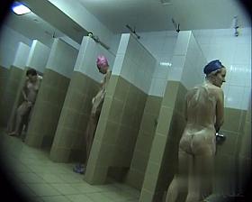 Hidden cameras in public pool showers 721