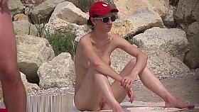 Voyeur Beach Spy Livecam Films Hawt Woman Naked