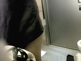Bathroom hidden camera catches wife