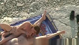 Couple Horny Sex At Nude Beach Hidden Camera