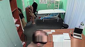 Bigass amateur caught on spycam fucking doc