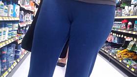 milf purple tights at Walmart