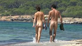 nude beach walk