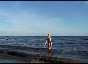 Young nudist beach teen