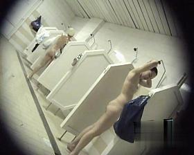 Hidden cameras in public pool showers 726