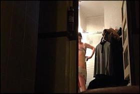 Wife exit shower