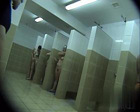 Hidden cameras in public pool showers 1026