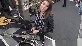 Pawnshop musician sucking the owners cock
