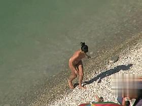 Nude Beach. Voyeur Video 230