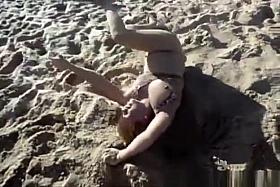 Boob falls out of swimsuits