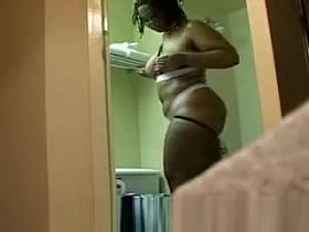 Black Girl After Shower
