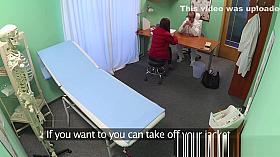 Medical fetish spycam fun with euro patient